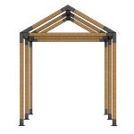 3 X 6 Duble Açık Çatılı Kamelya ( 36 parça )