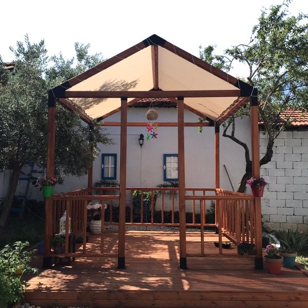 3 X 3 ÇATILI KAPI GİRİŞLİ SET