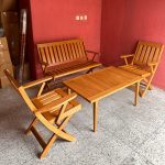 120 LİK KATLANIR BAHÇE TAKIMI - Görsel 2